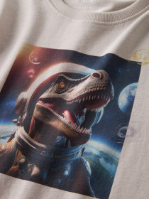 NAME IT Bluse Voto Chateau Gray Space Dino